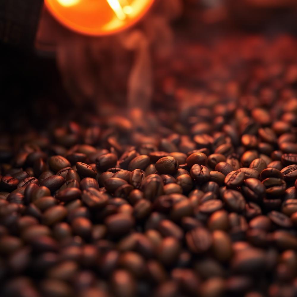 Roasting kopi